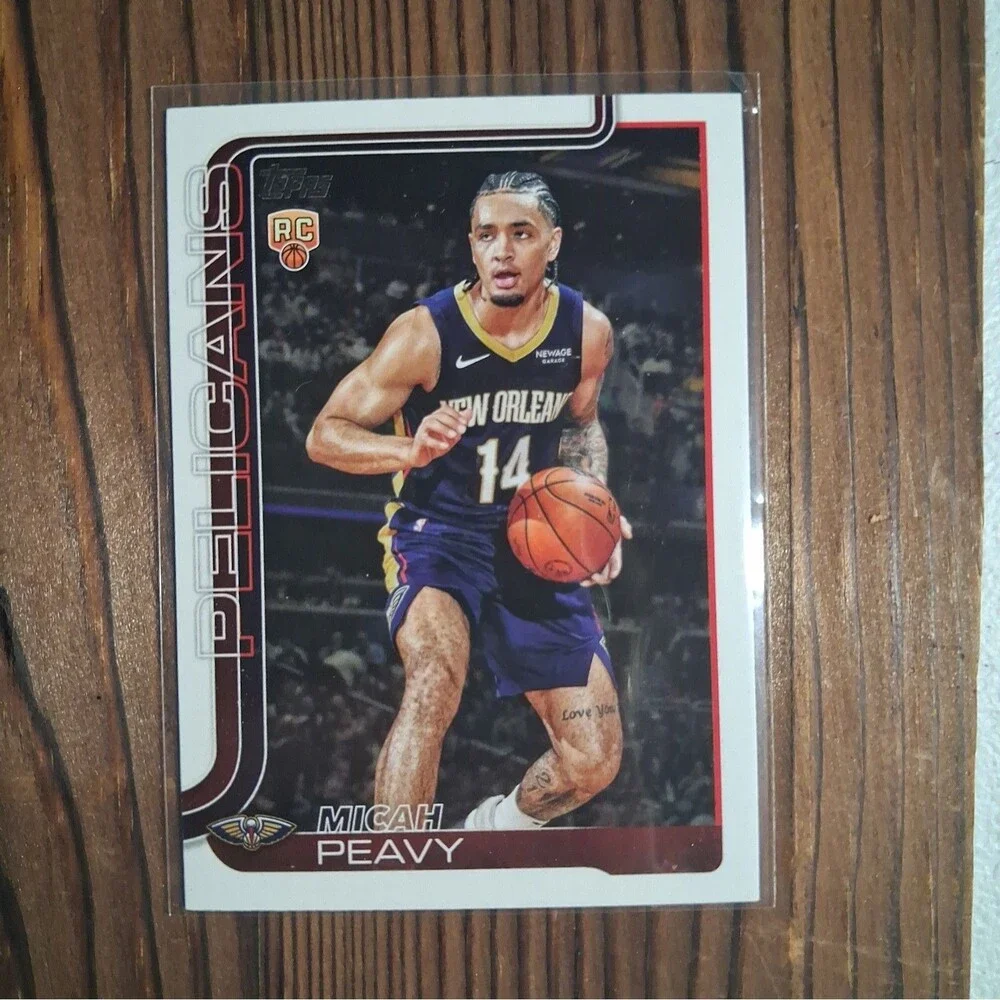 2025-26 Topps - Micah Peavy #241 (RC)